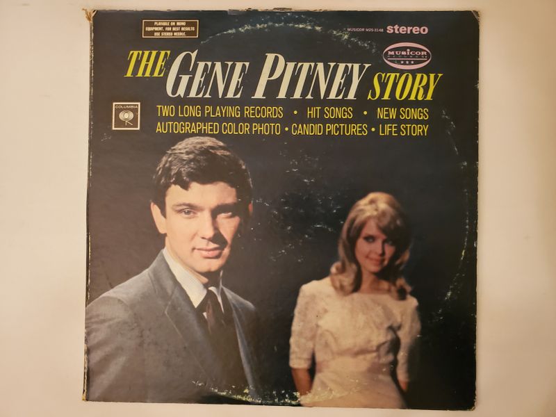 Gene Pitney The Gene Pitney Story vinyl record